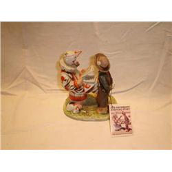 Norman Rockwell Clown Figurine