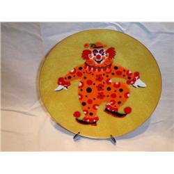 Anna Marie Davidson clown plate