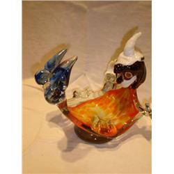 Murrano Blown Glass Clown