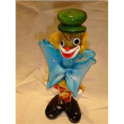Murrano Blown Glass Clown