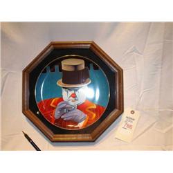 Jon Helland Clown Plate