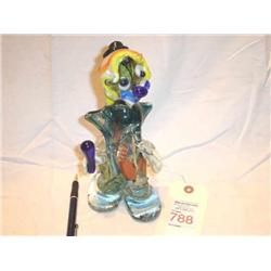 Murrano Clown Blown Glass