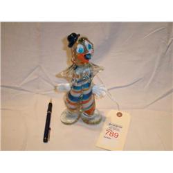 Murrano Clown Blown Glass