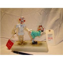 Ron Lee Clown Figurine