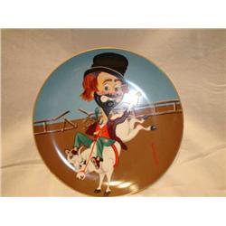 Armstrong Clown Plate