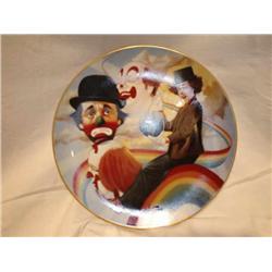 Hackett America clown plate