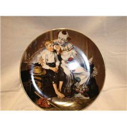 Rockwell clown plate