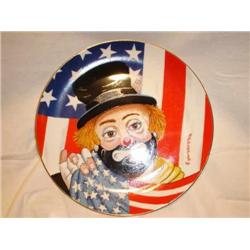 Red Skelton Clown Plate