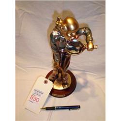 Suanti Galleries ceramic antiqued clown