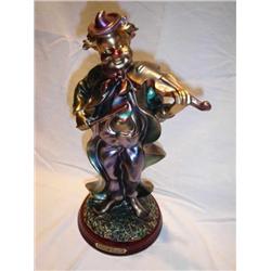 Suanti Galleries ceramic antiqued clown