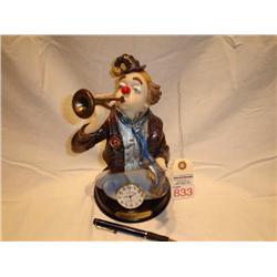 Leonardo Clown Clock