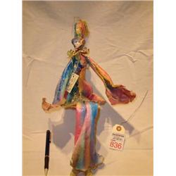 Paper clown art