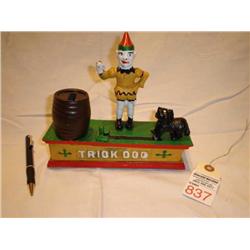 Iron clown bank