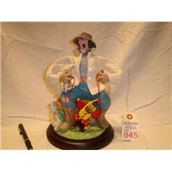 Marionette clown Figurine
