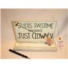 Image 1 : Clown cleaning sign