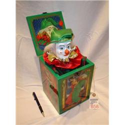 Faith Wick Clown Jack in the Box