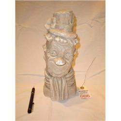 Handsculpted Clown Figurine