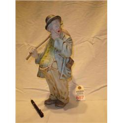 Paul Ceramic Clown Figurine