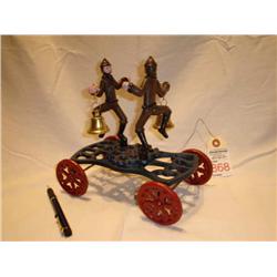 Iron Clowns on rail car