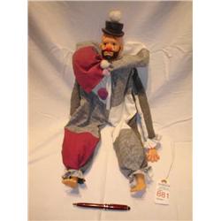 Rubber Clown Doll