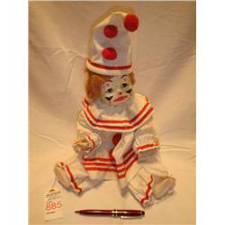 Peirot Clown Doll