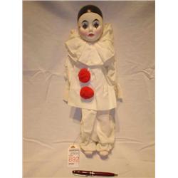 Peirot Clown Doll