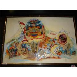 Faith Wick 3D Clown Collage
