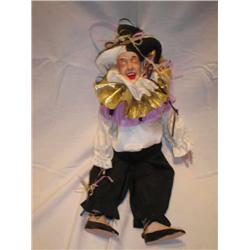 Faith Wick laughing Jester clown