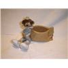 Image 1 : Handmade ceramic clown dish