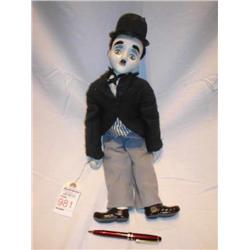 Charlie Chaplin porcelin doll