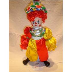 Ceramic Clown Doll
