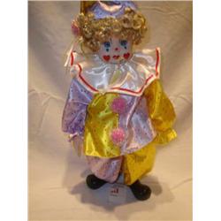 Ceramic Clown Doll