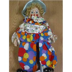 Ceramic Clown Doll