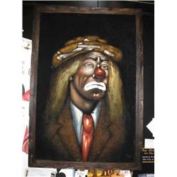 Black Velvet clown art Maya