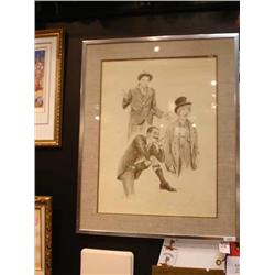 Marx Bros. Lann Clown Art