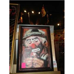 Emmett Clown Art-signed