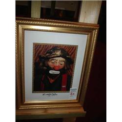 Emmett Clown Art-signed