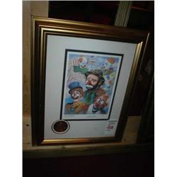 Emmett Clown Art-signed