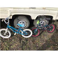 2 KID'S GIRLS BIKES (PHONE:  780-220-5518)