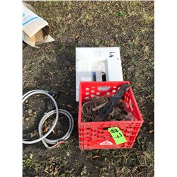 ELECTRICAL PANEL, SCREWS, & 2 CORDS (PHONE:  780-220-5518)