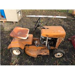 ANTIQUE VIKING 5 HP RIDING MOWER (PHONE:  780-220-5518)