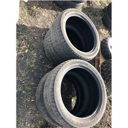 4 - BRIDGESTONE P285/45/R22 TIRES (11 OH M+S) (ALL FOR ONE MONEY)