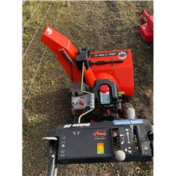 ARIENS 28" DELUXE SNOW BLOWER (250 CC) (AS NEW)