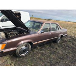 1984 MERCURY MARQUIS 4 DOOR SEDAN