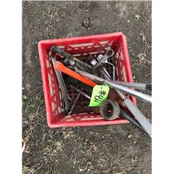 CRATE OF BENDERS, WRENCHES, 3/4" RATCHET