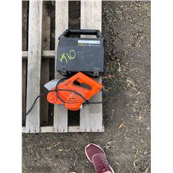 BLACK & DECKER SANDER & HUMMINGBIRD 400ID FISH FINDER