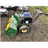 Image 2 : JOHN DEERE 32" SNOW BLOWER C/W NEWER 10 HP MOTOR