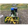 Image 3 : JOHN DEERE 32" SNOW BLOWER C/W NEWER 10 HP MOTOR