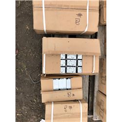 4 BOXES OF NEW ELECTRICAL BOXES