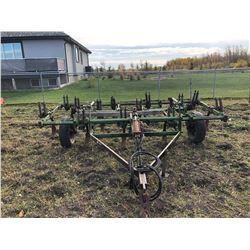 JOHN DEERE APPROX. 12' DEEP TILLAGE C/W HYDRAULIC RAM (PHONE:  780-699-8774)